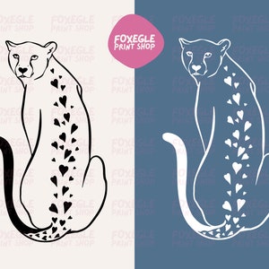 Bestia del amor SVG / PNG Archivos I Ilustraciones originales I Descarga digital instantánea I Cricut I Imprimir