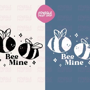 Bee Mine SVG / PNG Archivos I Obra de arte original I Descarga digital instantánea I Cricut I Imprimir
