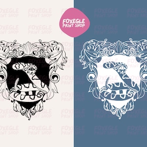 Snake SVG / PNG Files I Original artwork I Instant Digital Download I Cricut I Print