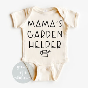 Mama's Garden Helper SVG, Plant Baby Svg, Spring Baby Png, Baby Baby Svg, Cut-bestanden, Moeder helpen in de tuin, Tuin Lente SVG