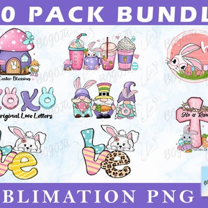 Easter PNG Bundle, Easter sublimation png, Retro Easter PNG, Funny Easter png, Easter png, Bunny png