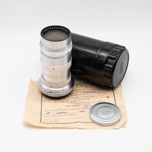 1960 Jupiter-11 redP 4/135 135 mm per Kiev, obiettivo Contax RF 135 mm