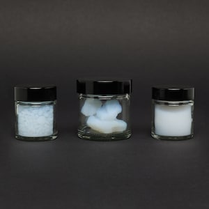 Aerogel Set (Stücke, Granulat & Pulver) - leichtester Feststoff der Welt