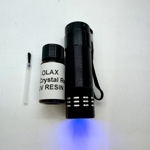 La nuova colla Crystal Clear UV-LED resina epossidica indurente