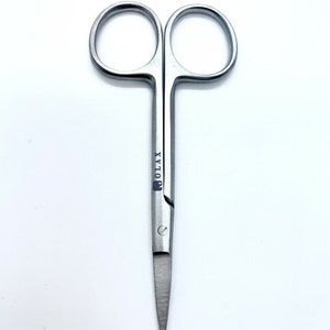 stainless steel satin finish 4" 10cm scissors,extremely sharp