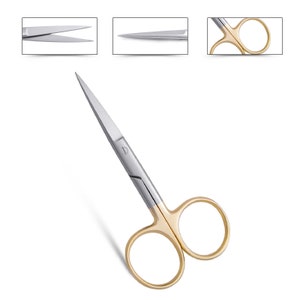 stainless steel 5" hair scissors,razor sharp,fishing sewing scissors
