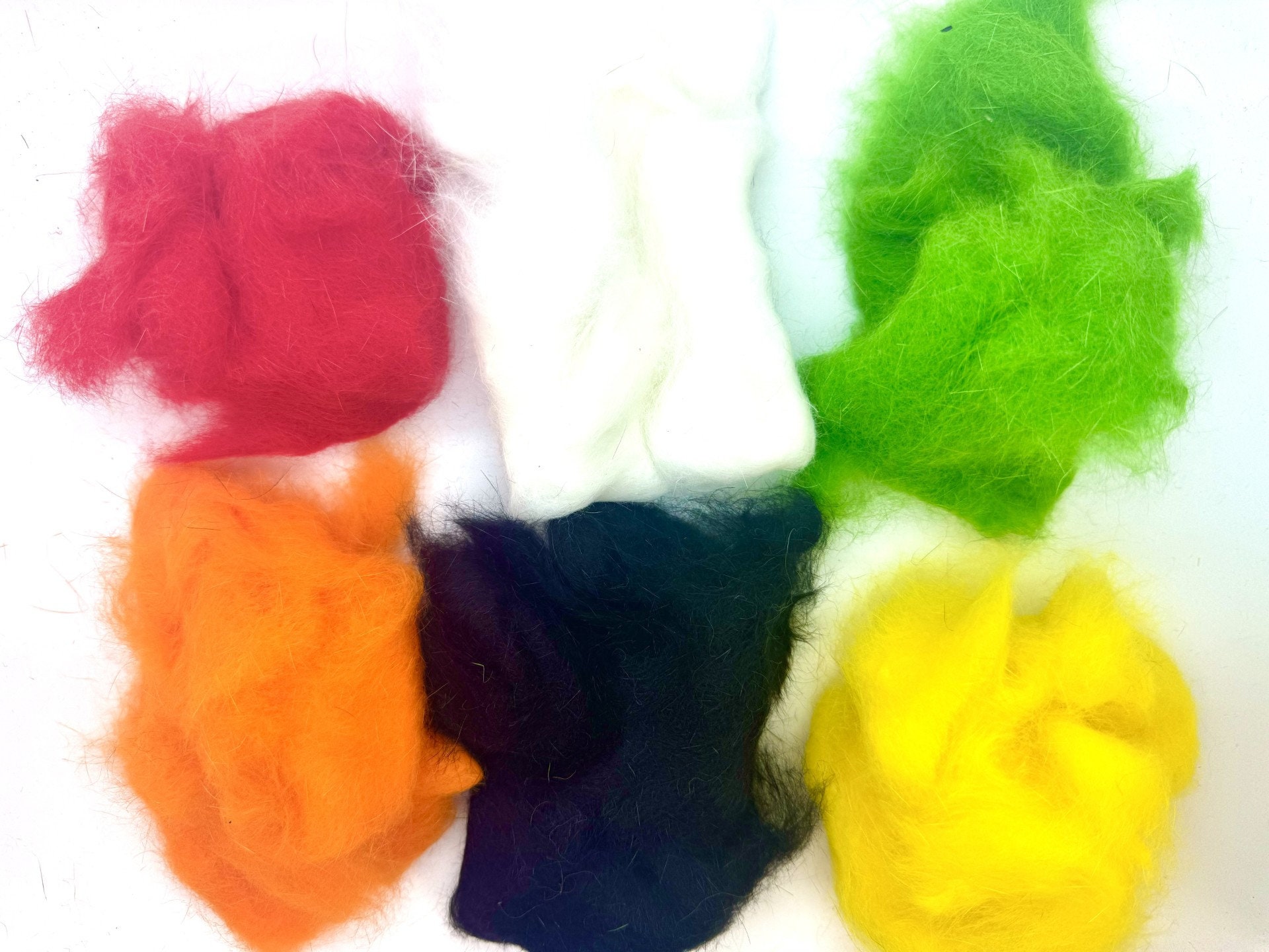 Lot 2 coussins faux poils de lapin bleu douceur intense - Calinou