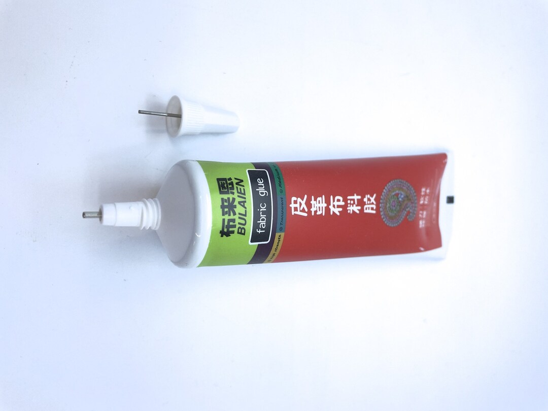 Fabric Glue,leather,clothing2x60ml Clear Finish,super Strong Fabric Glue Etsy