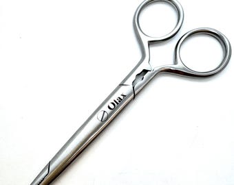pince à pêche en acier inoxydable avec ciseaux, multi-pince/ciseaux 4,5 po. 12 cm, pêche à la mouche, modélisme, fabrication de bijoux, passe-temps, loisirs créatifs