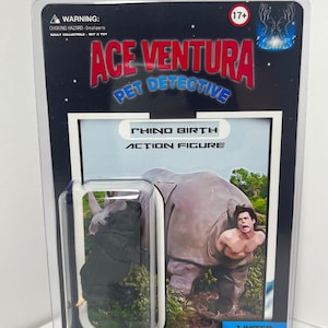 Ace Ventura Pet Detective “Rhino Birth” Action figure