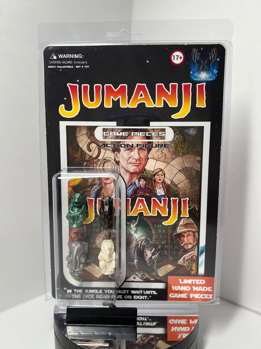 Jumanji game Pieces Etsy