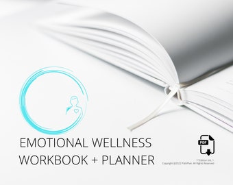 Holistic Wellness Emotional Dimension Workbook + Planner