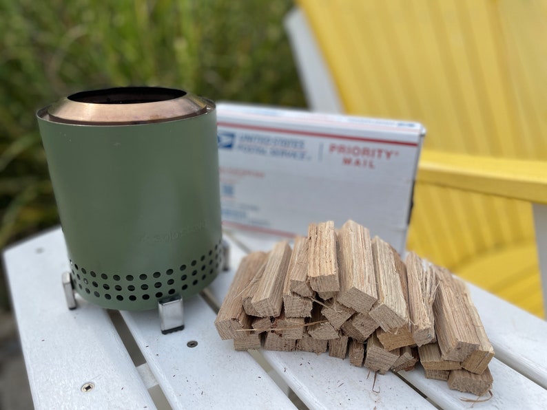 Perfect Tiny Firewood: 30 Mini Logs. Correct Size for Original Tiny SoloStove Mesa