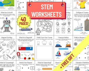 STEM-arbetsblad: Förskola och tidig grundskoleinlärning (PDF)