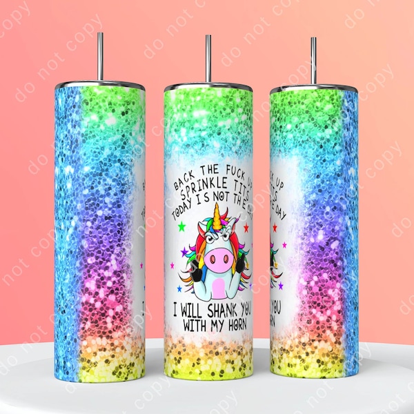 Unicorn adult tumbler Bluetooth