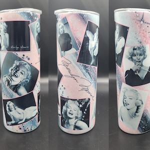 Marilyn Monroe pink tumbler Bluetooth