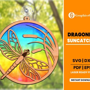 Dragonly Suncatcher Craft Kit – PunchofColor