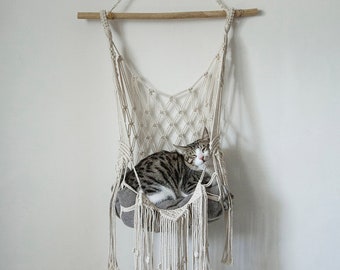 Macramé Cat Hammock