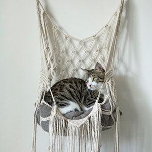 Macramé Cat Hammock image 2