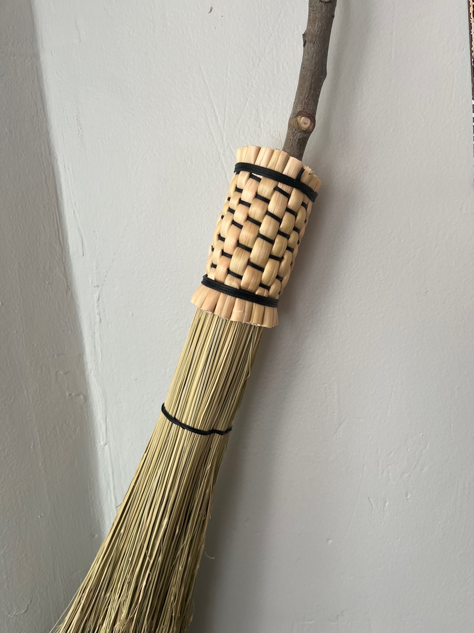 Traditional Cobweb Style Broom Made in Salem MA Etsy