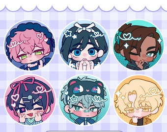 ALNST - Mizi Sua Hyuna Ivan Till Luka 1.75 inch Button Pins