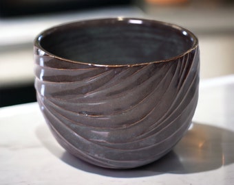 Deep Sea - Handmade pottery ceramic stoneware mug for coffee or tea cup - Best handmade gift for her, him, friends