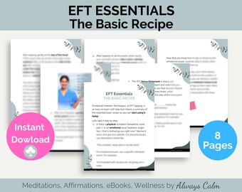 Eft Tapping Diagram - Etsy