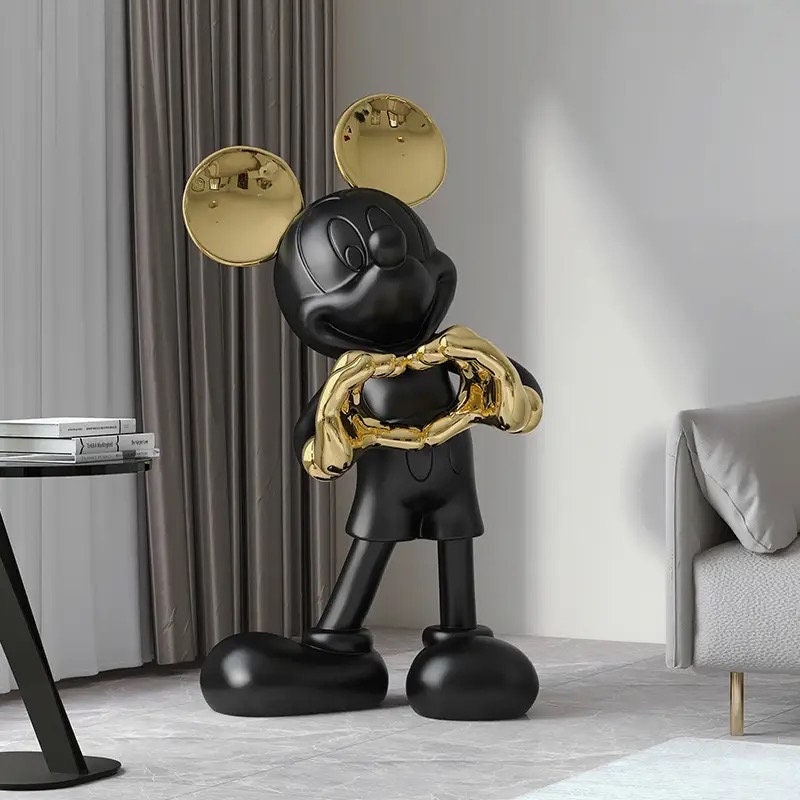 actie Versnipperd schuur Mickey mouse statue - Etsy België