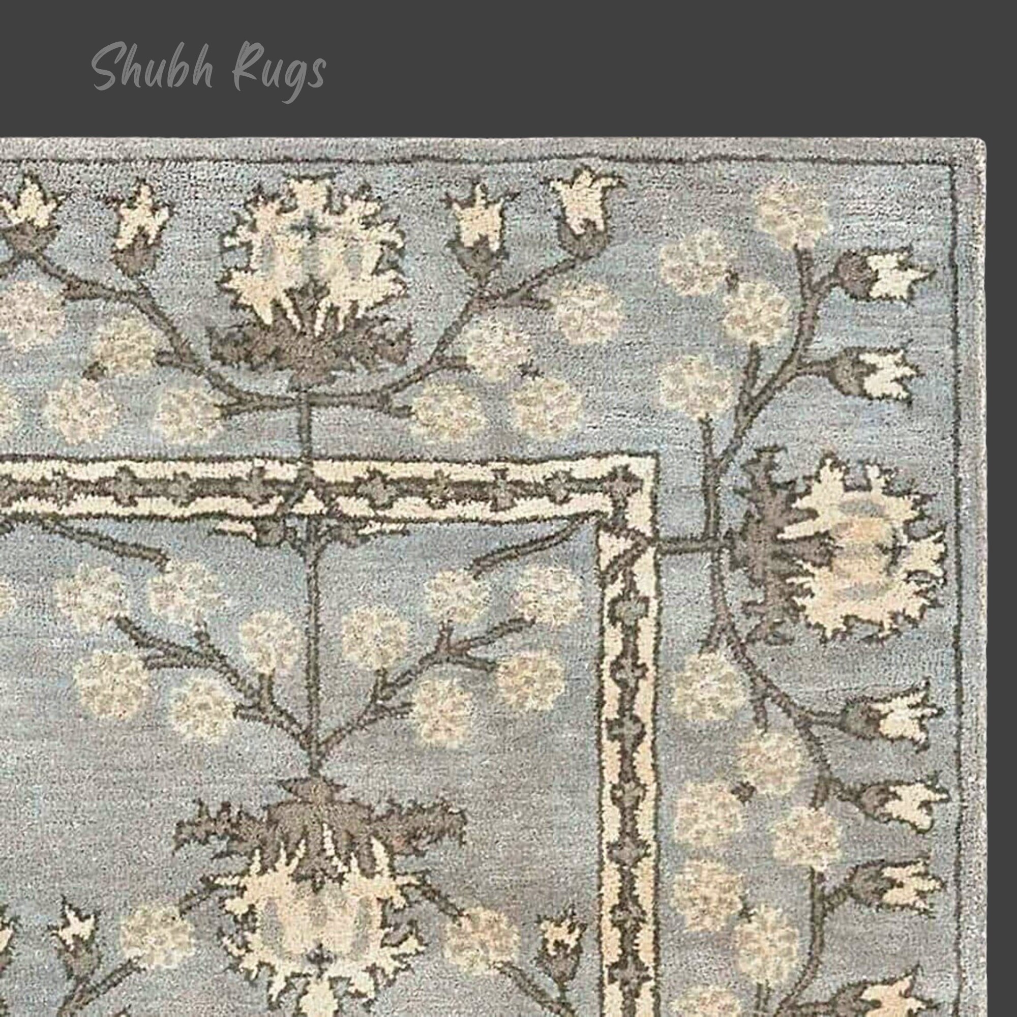 Kennedy Persianstyle Handtufted 100 Wool Handmade Area Rug Etsy