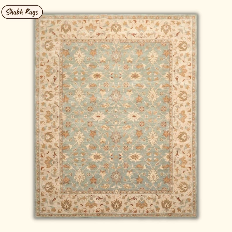 New 100 Authentic Persian Style Hand Tufted Designer Wool Rug Etsy