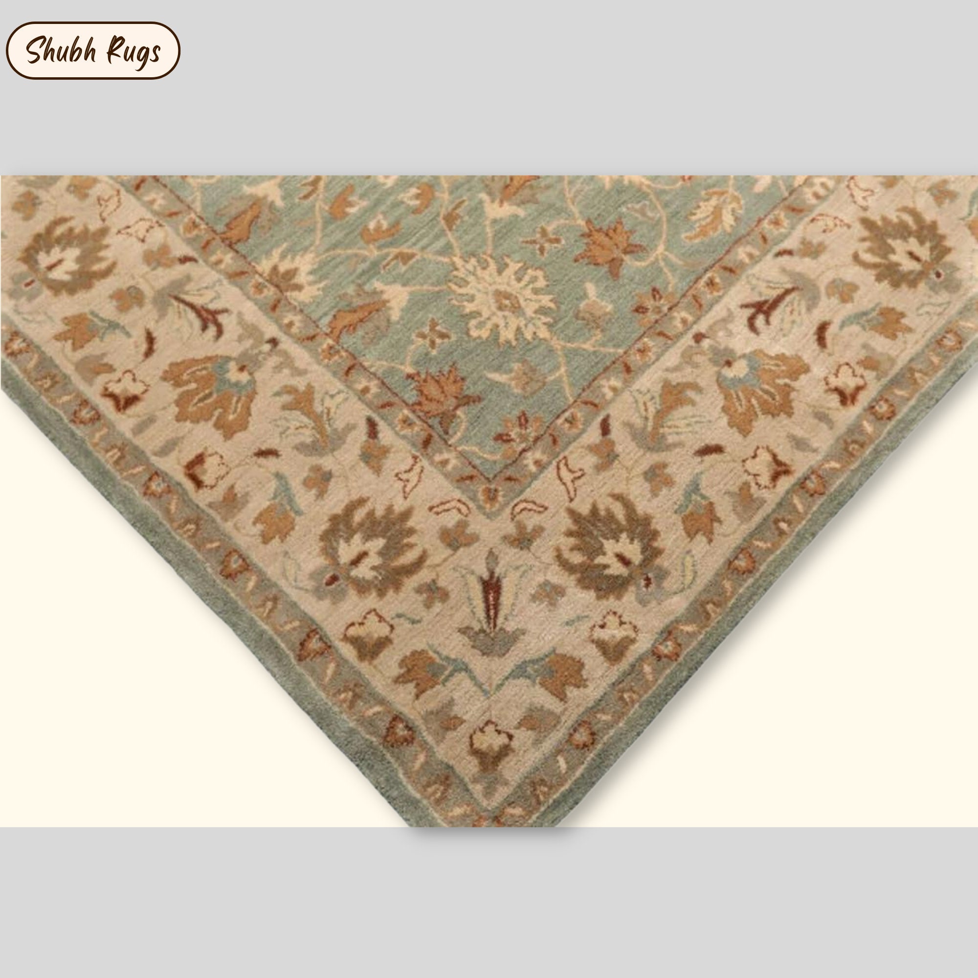 New 100 Authentic Persian Style Hand Tufted Designer Wool Rug Etsy