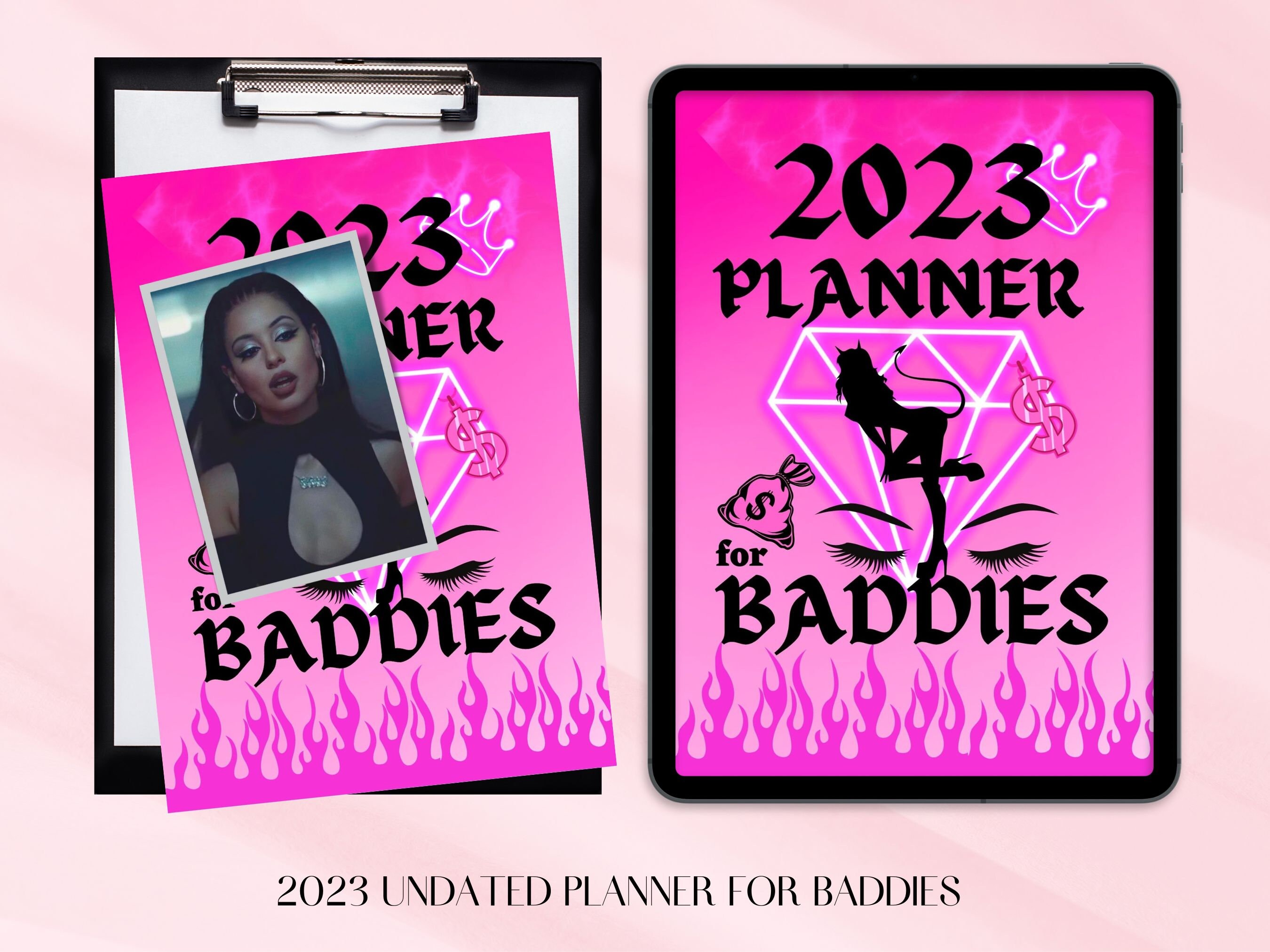 2023 PRINTABLE and DIGITAL Planner for BADDIES Daily Weekly Etsy Finland