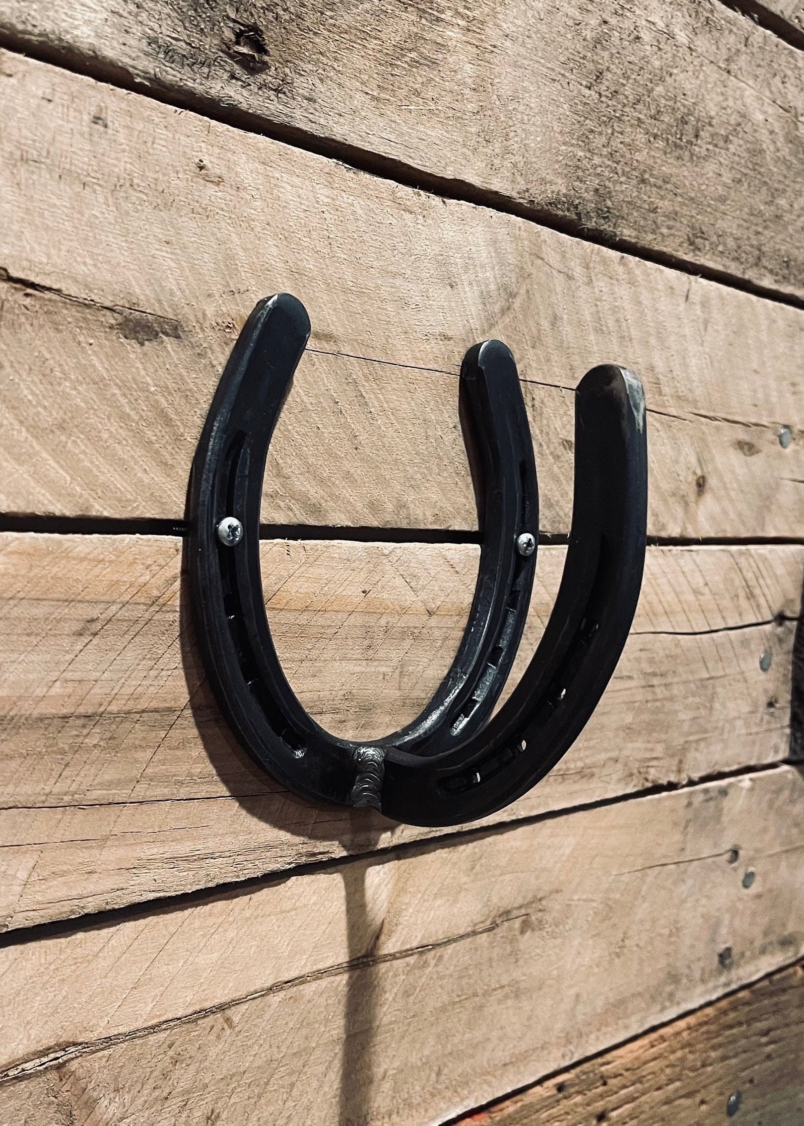 Horseshoe Wall Hook Etsy