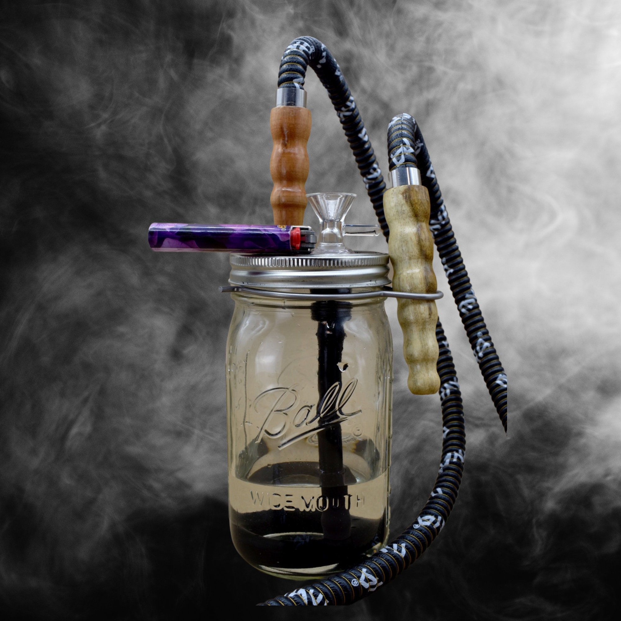 Glass Lung hose Variation High Quality Pipe Collectable Etsy