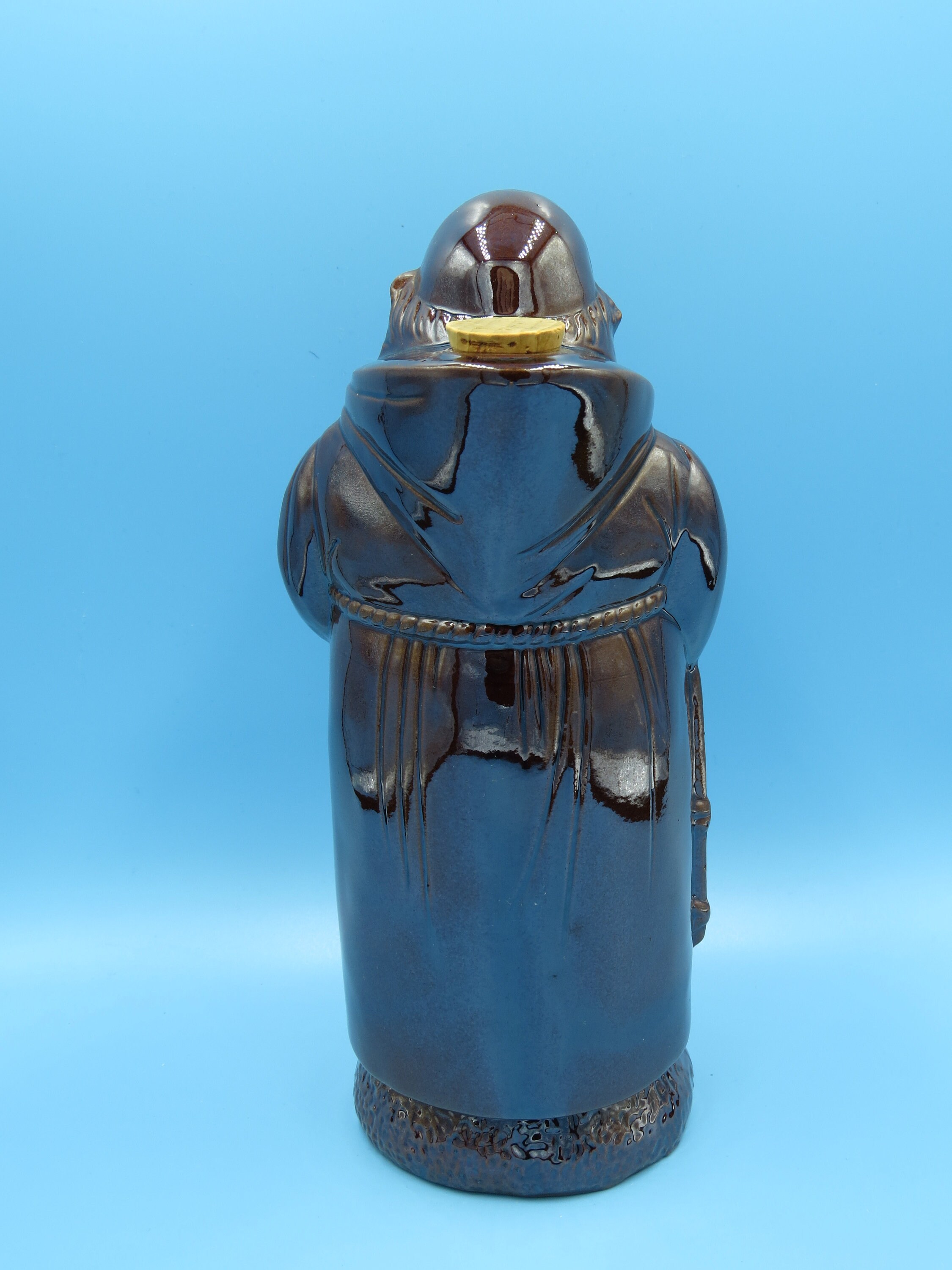 Vintage Joke Friar Tuck Monk Decanter Bottle Made in Japan Etsy