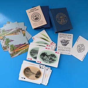 Southern Pacific Lines Playing Cards - Etsy