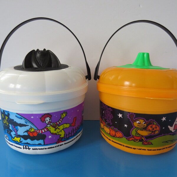 Mcdonalds Halloween Bucket Etsy