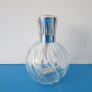 Lampe Berger Paris Ondine En Verre Givré - Rare, Occasion Comme Neuve, Fabrication France