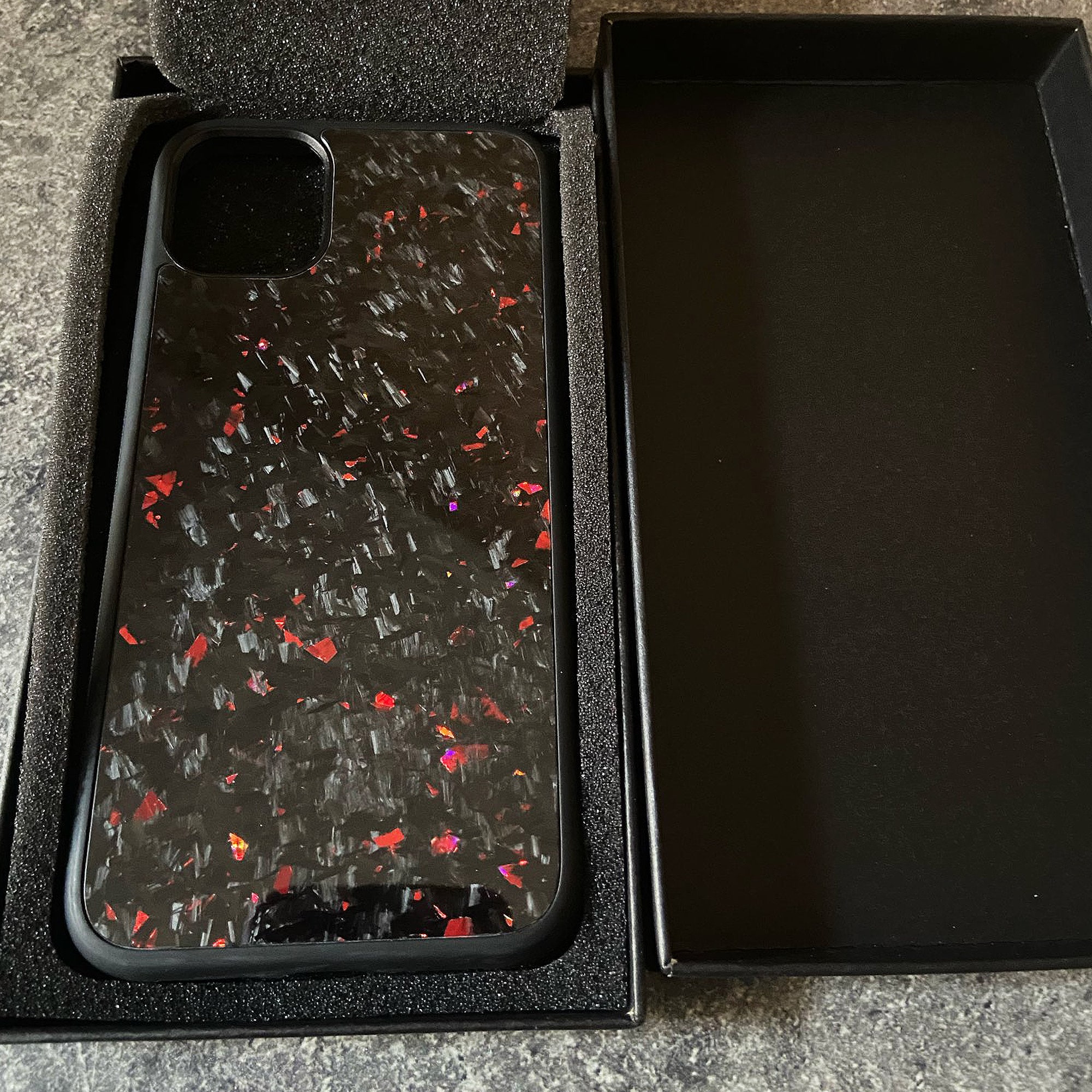 Red Carbon Fiber Iphone Case for XS XS Max11 11 Etsy