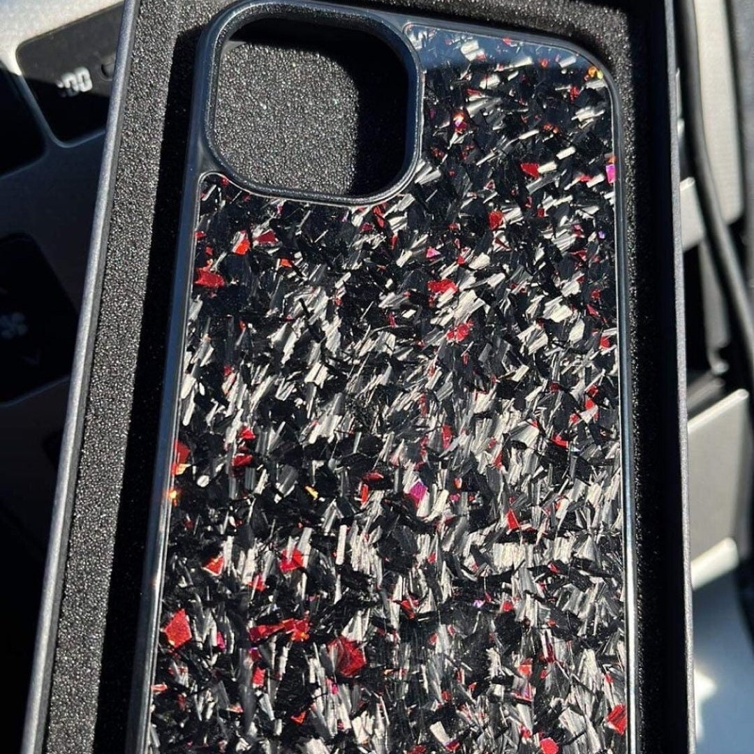 Red Carbon Fiber Iphone Case for XS XS Max11 11 Etsy