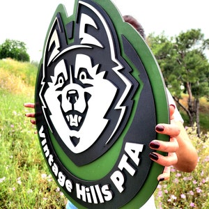 3D rounded Company logo, Custom design business sign, reception sign, brand and logo sign, Personalized Sign, 3D  Logo, Company, Door sign.