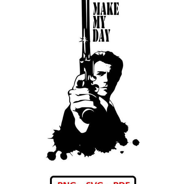 Image Fichier Picture Bundle Dirty Harry Cut Files Clipart SVG PNG PDF