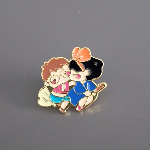 Pin's Broche Email Chibli Kiki La Petite Sorcière Miyazaki Studio Ghibli