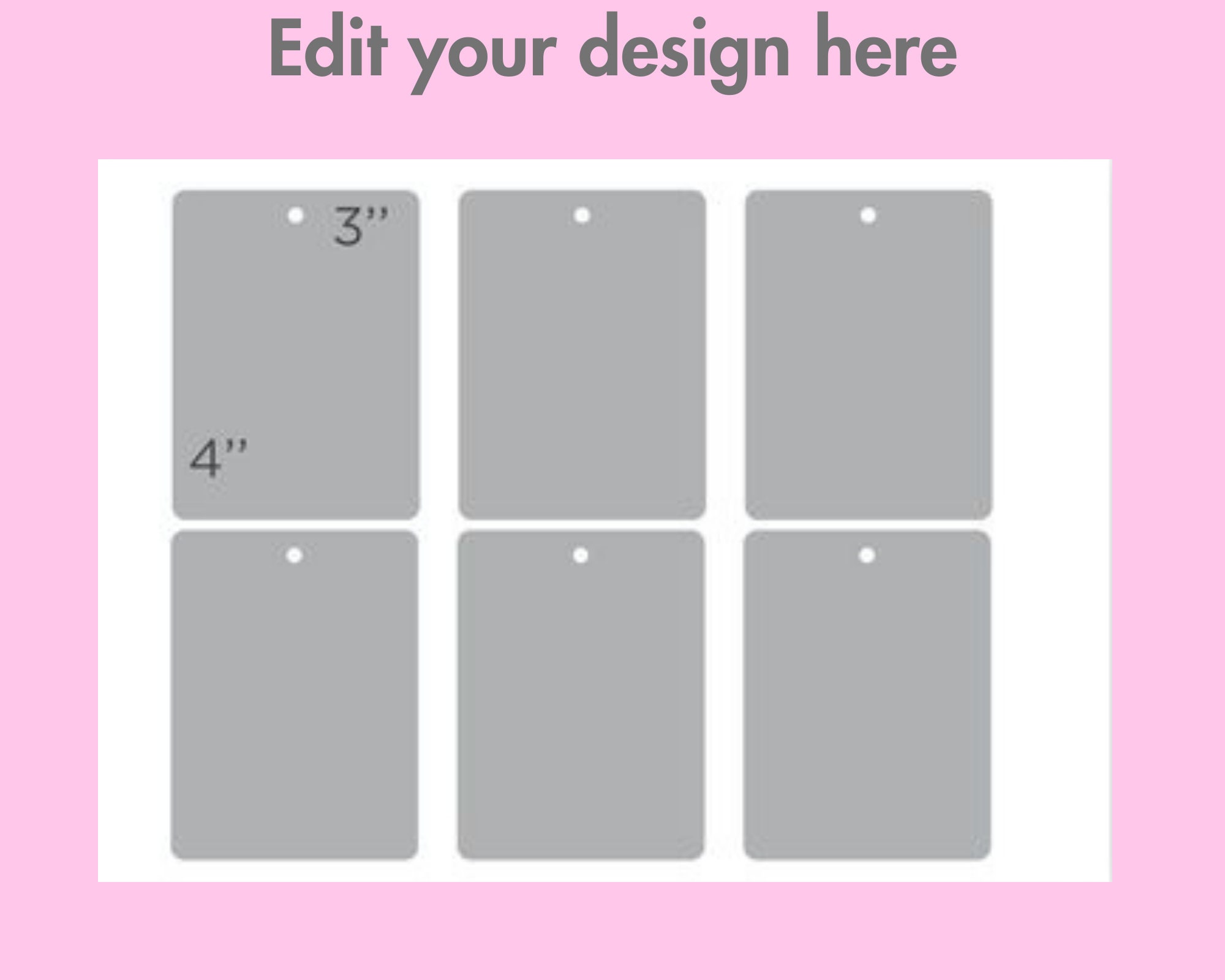 Car Air Freshener Template, Air Freshener Template, Car Air Freshener