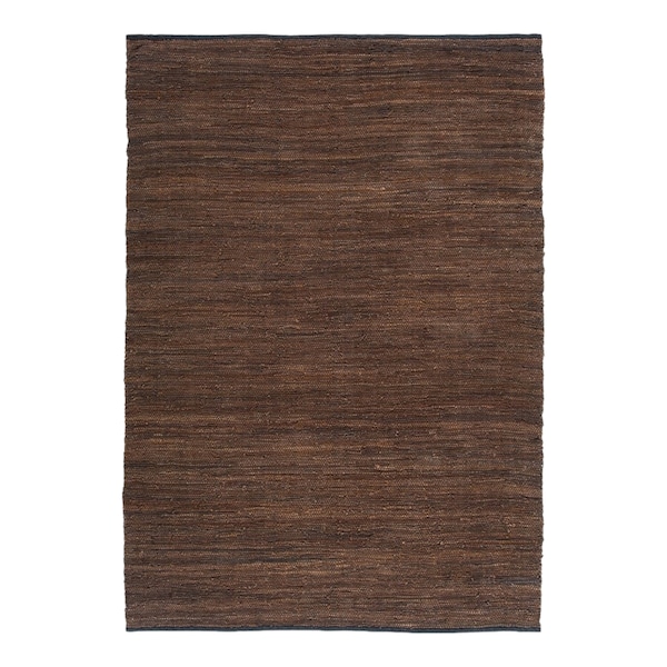 Tapis de cheminée en cuir - Cadeau pour maman - Tapis ignifuge pour cheminée BRUN