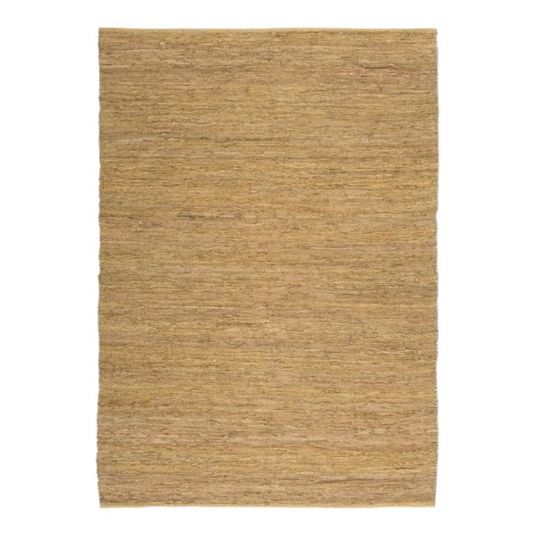 Tapis de cheminée en cuir - Cadeau pour maman - Tapis ignifuge pour cheminée - OR BEIGE