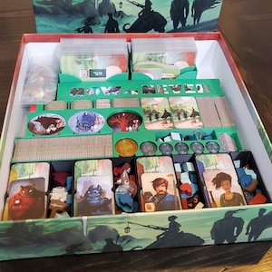 Now or Never Boardgame Organizer - Kaarten met mouwen