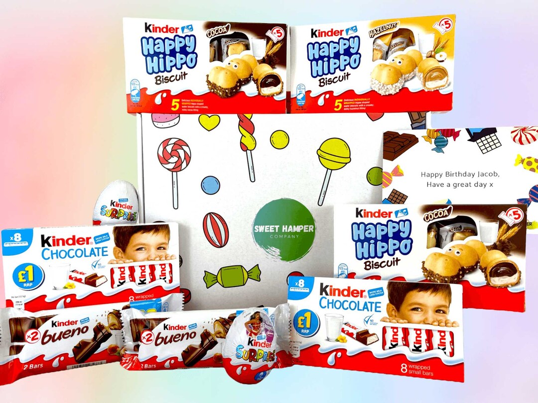 Kinder Chocolate Gift Box Etsy