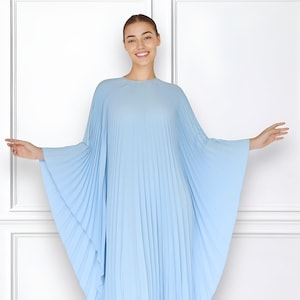 Forest wedding dress, guest wedding dress, Fairy wedding dress kaftan pleated caftan women luxury, 60s maxi dress caftan Gatsby party dress