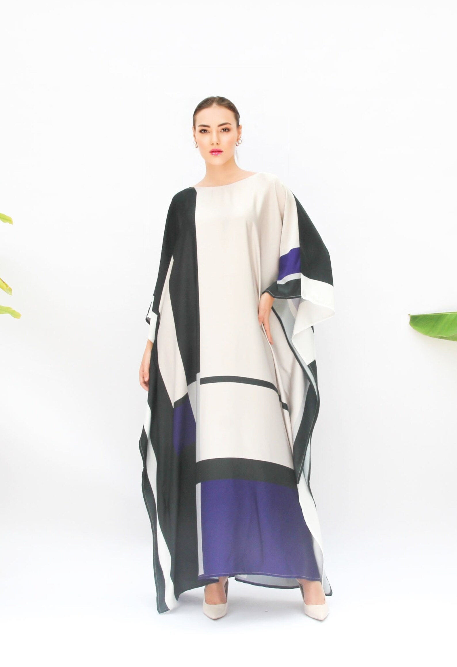 Abstract Button Kaftan main image 0